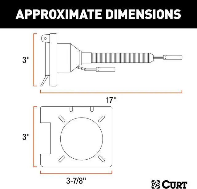 Alt view image 2 of 5 - Manufacturing 57674 4 Way Flat to Both 7 Way Round and 4 Way Flat Adaptor