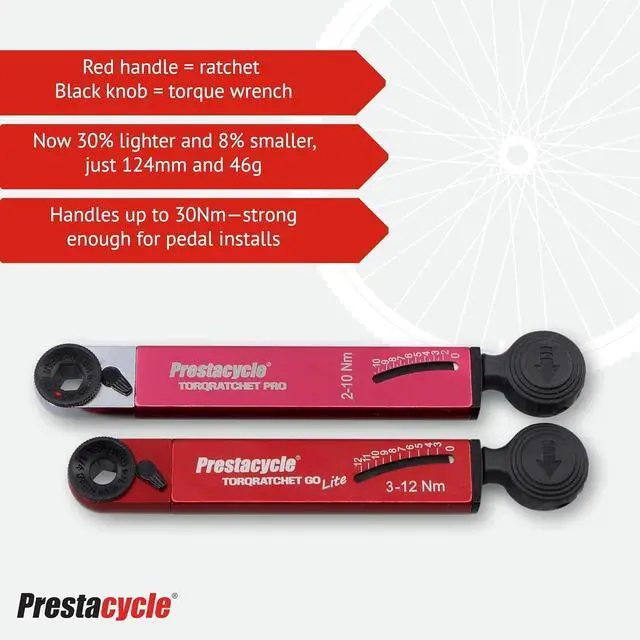 Alt view image 3 of 7 - TorqRatchet GO Lite Portable 3-12Nm Beam Torque Wrench & Ratchet Multi-Tool, 9 Hardened Bits, Lightweight Pocket Tool for Bike Repair, Compact 124mm, 46g, Compatible with ¼ Bits