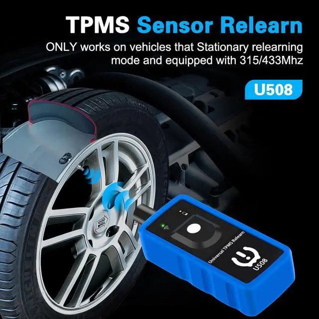 Alt view image 2 of 7 - Tpms Relearn Tool U508 Universal for GM Jeep and Ford Chrysler Dodge Tire Pressure Monitor Sensor TPMS Reset Activation Tool 2025 Edition