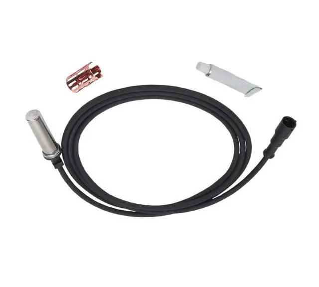 Alt view image 3 of 3 - 4 Pack Heavy Duty ABS Wheel Speed Sensor - 45" ABS Sensor DIN Connector Replaces R955610 577.A4410323990 RORR955610 S4410323990 FRTTDAR955610