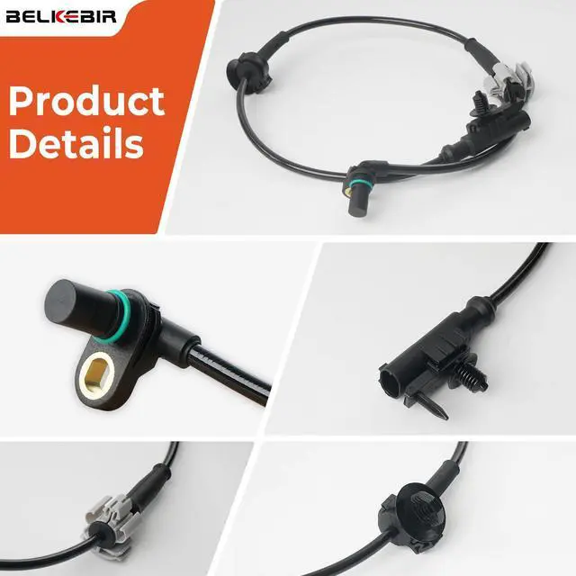 Alt view image 5 of 7 - 4PCS ABS Wheel Speed Sensor Front & Rear, Left & Right Compatible with 2007-2014 Chevy Silverado 1500/Avalanche/Suburban 1500/Tahoe, GMC Yukon/Yukon XL 1500, Cadillac Escalade Replace 15229012 ALS1464