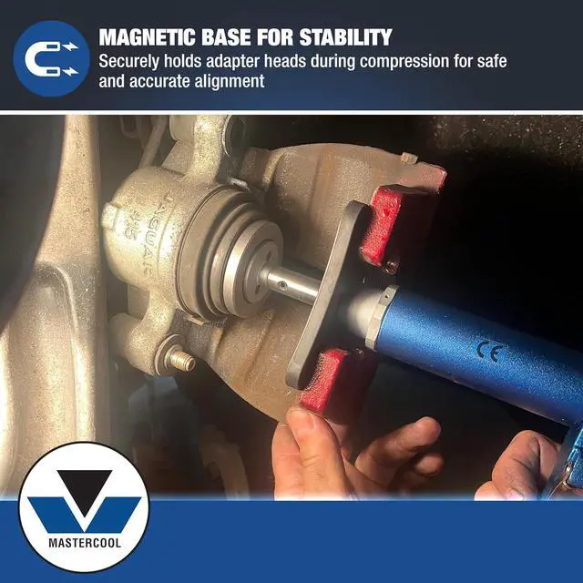 Alt view image 4 of 6 - 43051 Air-Powered Brake Caliper Wind-Back Tool TOOL ONLY, No Adapters Pneumatic Piston Compressor with Left/Right Rotation and 3/8 Drive