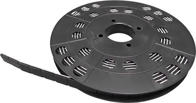 Main image of SAWT-B14R 1/4oz Trapzeium Steel Adhesive Wheel Weights Roll - Black - 700pcs - .25oz (175oz)