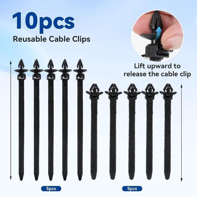 Alt view image 7 of 7 - Automotive Clips 2080Pcs Set Bumper Clips & Trim Retainers Kit with Removal Tool, Universal Nylon Fasteners for Car Door Panel, Fender, Grill, for Toyota, Ford, Benz,for Most Cars