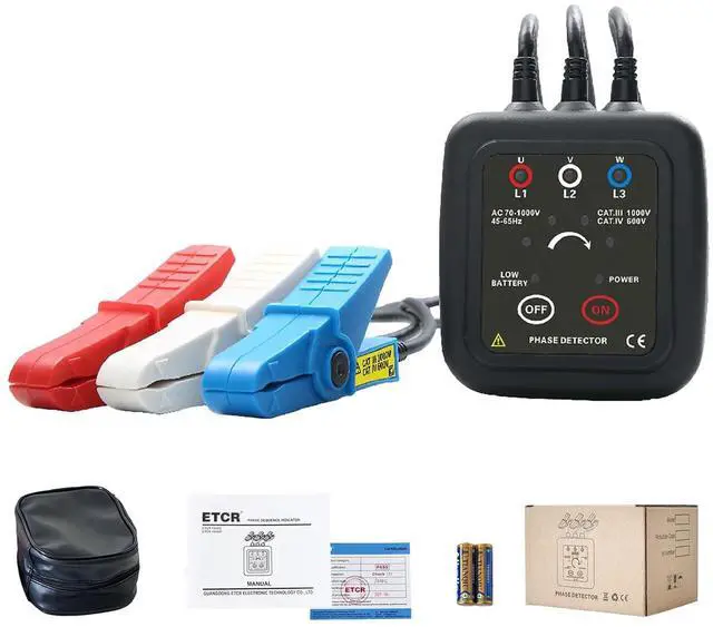 Main image of 1000D Non-Contact Phase Sequence Tester Phase Rotation Meter