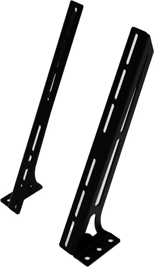 Main image of Droppin' Hz Floor & Wall Mount Amplifier Rack, Compact Laser-Cut Steel Audio Equipment Rack for Car Audio Sound System, Black Powder Coated Amps Rack, Racks for Sound Equipment, Amplifier Not Included