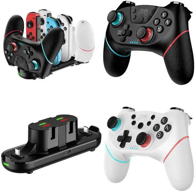 Main image of 2 Pack Switch Controllers with Charging Dock for Switch