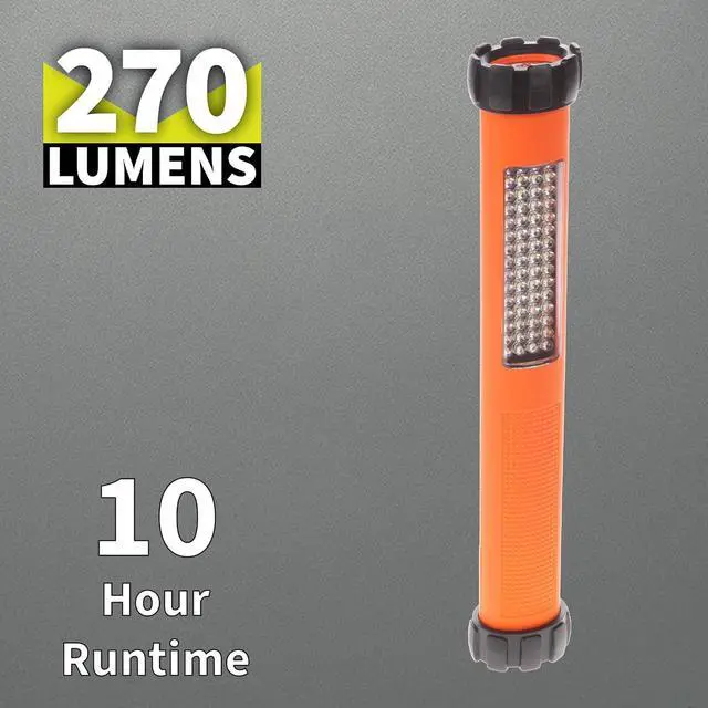 Alt view image 2 of 7 - NSP-1260 Multi-Purpose LED Flashlight, Orange