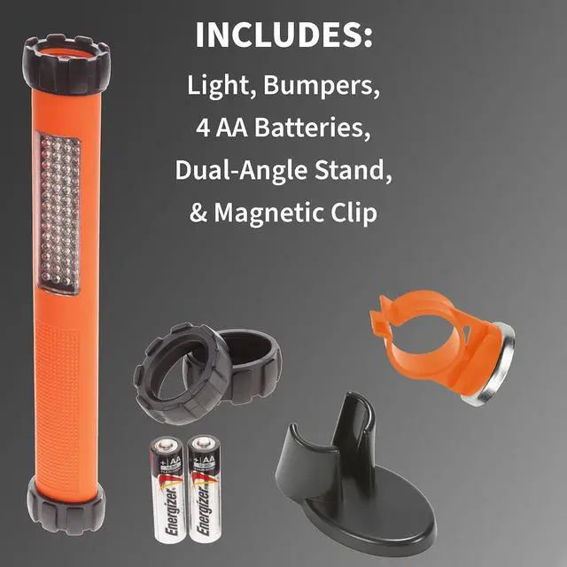 Alt view image 5 of 7 - NSP-1260 Multi-Purpose LED Flashlight, Orange