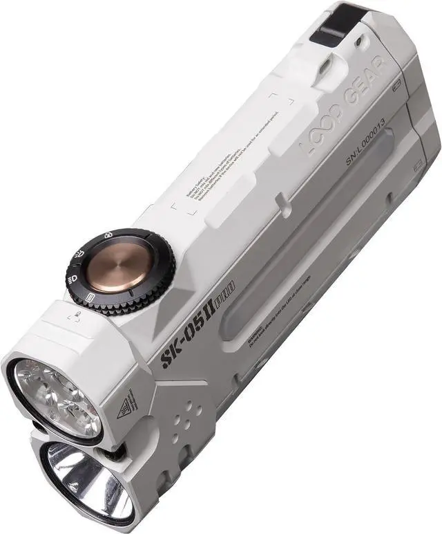 Main image of SK05 Pro 2 5000 Lumens LED Flashlight with 8000mAh Battery