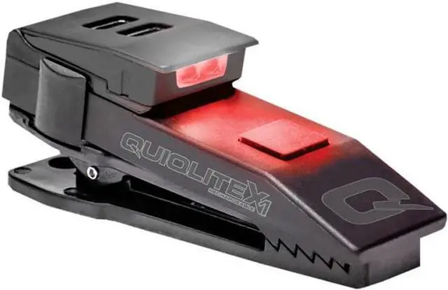 Main image of X1 Tactical Red/White Hands-Free LED Pocket Light 5/75/150 Lumens, Stainless Steel & Nylon Pastic Housing (USB Rechargeable)