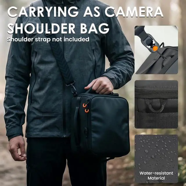 Alt view image 6 of 7 - Protective Camera Insert Bag Quick Access DSLR Inner Case Organizer