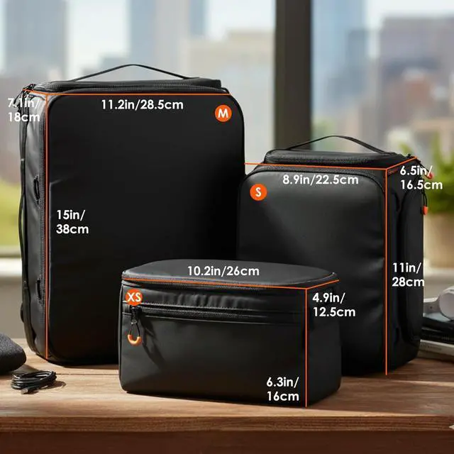Alt view image 7 of 7 - Protective Camera Insert Bag Quick Access DSLR Inner Case Organizer