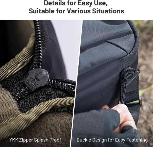 Alt view image 5 of 7 - Small Camera Insert Protection Bag Camera Soft Padded Bag Handbag