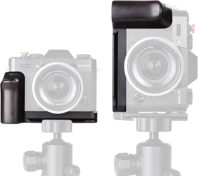 Alt view image 5 of 7 - WR-XT30-B Handgrip for Fujifilm X-T30 III/X-T30 II/X-T30/X-T20