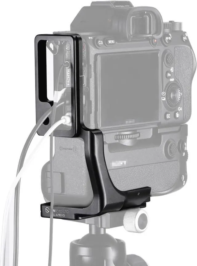 Main image of SUNWAY L-Bracket for Sony a7r V/a1/a7s3/a9 ii/a7r iv with Battery Grip VG-C4EM Arca Swiss PlatePSL-a7RIVG