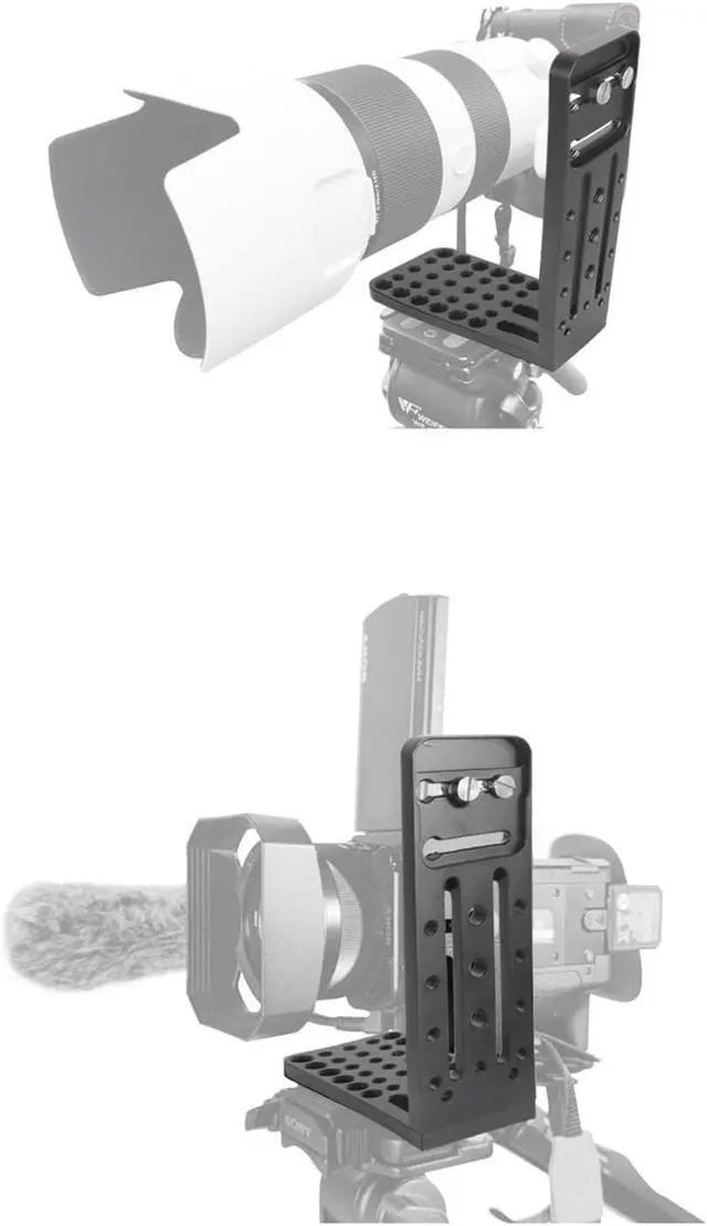 Alt view image 7 of 7 - Camera L Bracket ,Universal Vertical Camera Horizontal Mount Plate