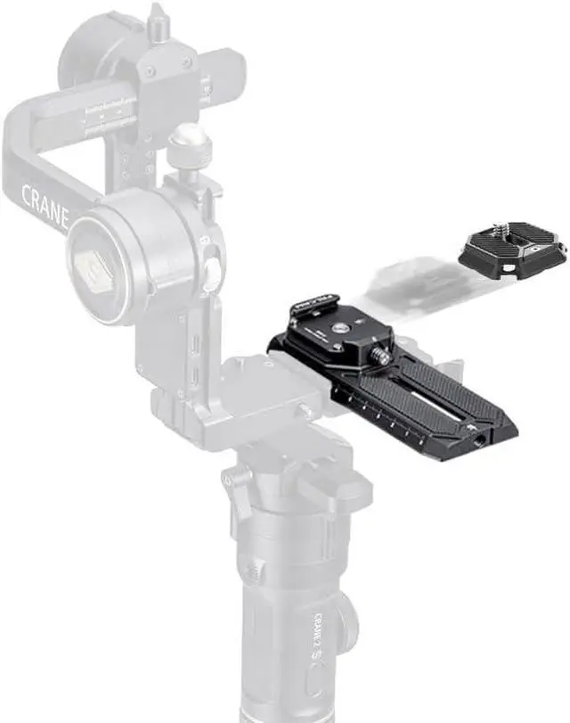 Alt view image 3 of 6 - F38 Weebill-s/Carne2S Quick Release Kit for ZHIYUN,F38 Quick Release Kit, Plate and Base-2400