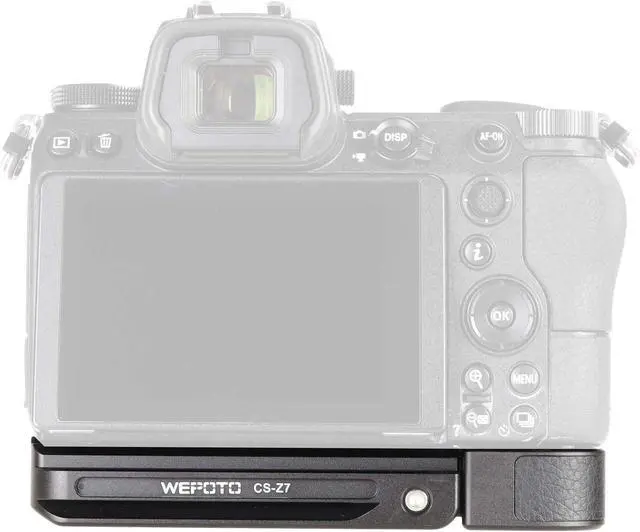 Alt view image 2 of 7 - CS-Z7 Hand Grip Quick Release Plate L Bracket QR Plate Compatible with Nikon Z5 Z6 Z7 Z6II Z7II Camera -80219-Z7