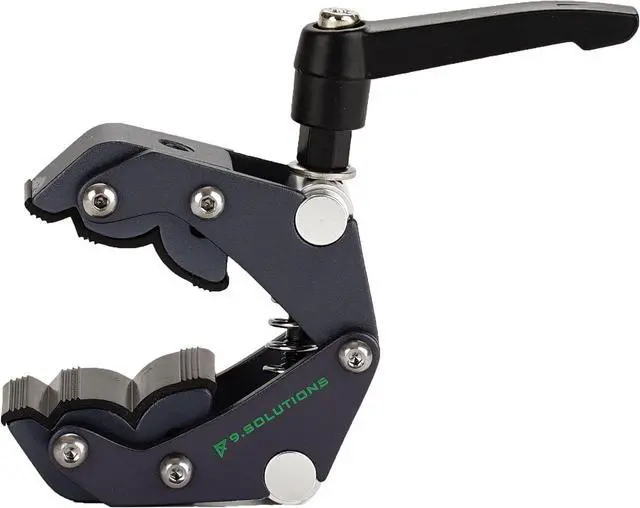 Alt view image 2 of 7 - Savior Clamp Mini, Articulated Jaws, Max Load: 66lbs, 9.XS1006, fit firmly onto any oddly shaped object, mount multiple pieces of equipment on one clamp