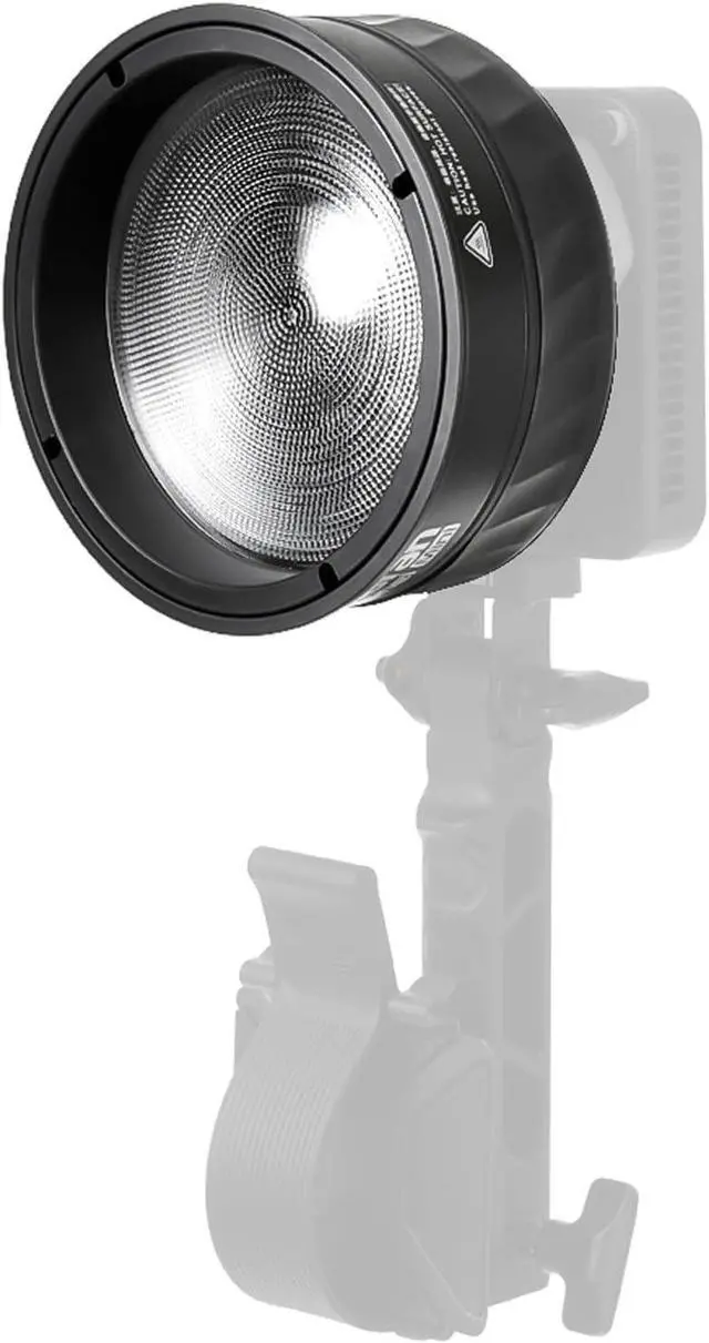 Alt view image 4 of 5 - Mini Fresnel with Mini Barn Doors Bowens Mount Attachment (Small)