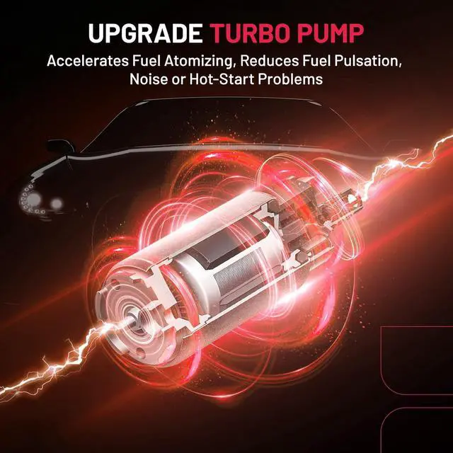 Alt view image 7 of 7 - Electric Fuel Pump Module Assembly Compatible with Mitsubishi Lancer 2003-2007 2.0L 2.4L L4 Replace E8547M