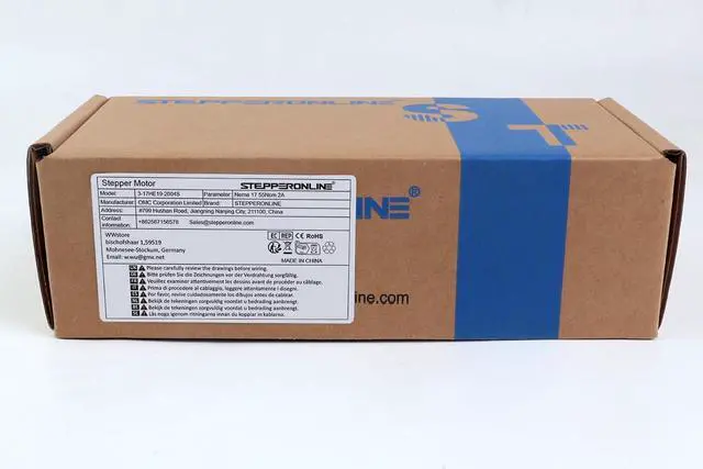 Alt view image 6 of 6 - Nema 17 Stepper Motor 2A 55Ncm Bipolar 1.8 Degree 4-Lead for 3D Printer CNC Extruder, 3 Pack
