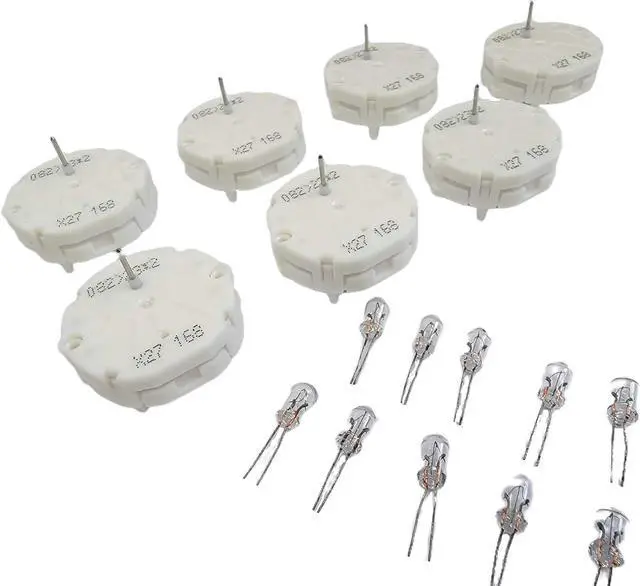 Alt view image 2 of 3 - Tanin Auto Electronix Instrument Cluster Repair Kit | GMC & Chevy Truck | 7 OEM X27.168 Stepper Motors & 10 Light Bulbs