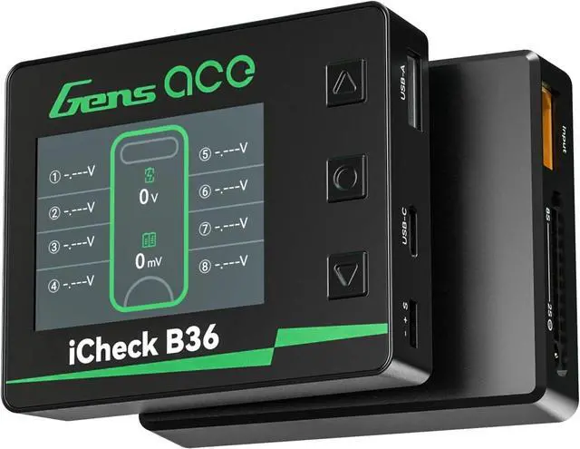 Main image of iCheck B36 Smart RC Battery Checker for Li-Hv/Li-Po/Li-Fe/Li-ion 1-8S(1 Pcs)
