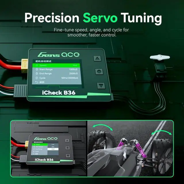 Alt view image 6 of 7 - iCheck B36 Smart RC Battery Checker for Li-Hv/Li-Po/Li-Fe/Li-ion 1-8S(1 Pcs)