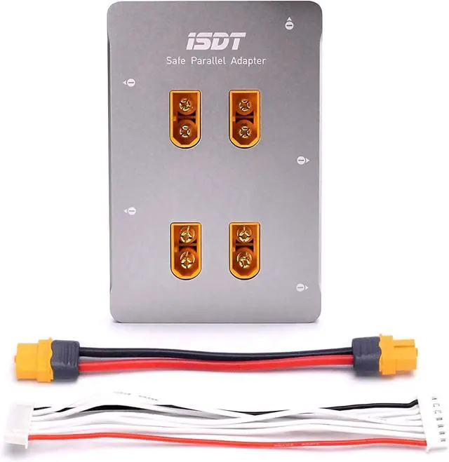 Alt view image 4 of 7 - PC-4860s Lipo Battery Charge Board,1-8S XT60 Safe Parallel Charge Board Balance Charging Plate for RC Battery Charger Lithium Batteries(4 Channels)