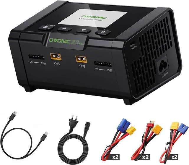 Main image of X2 Pro Lipo Charger Bluetooth APP, AC 400W / DC 600W x2 Dual Channel, 20A per Channel, 1-8S Balance Charger for LiPo LiHV Life Li-Ion NiMH NiCd Pb