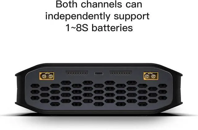 Alt view image 4 of 7 - K4 Lipo Battery Balance Charger Discharger 1-8S AC 400W DC 600Wx2 Smart Charger for Life, Lilon, LiPo, LiHv/Pb/NiMH Battery Balance Charger
