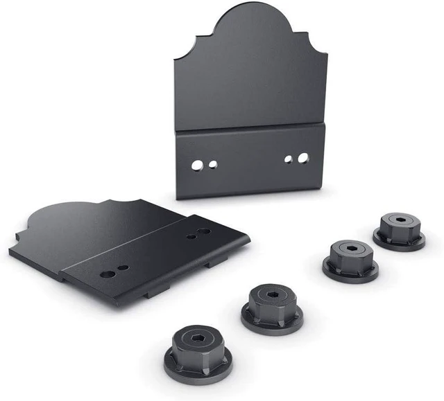 Main image of OZCO Laredo Sunset Truss Accent Plates, 5in x 6-1/2in, 2 Pieces, Black