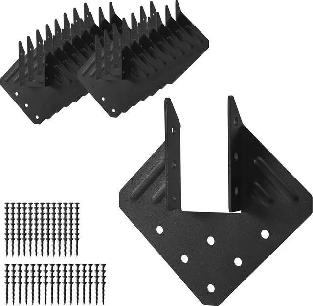 Main image of 16Pcs Hurricane Tie for Rafter,Heavy Duty 2mm Thick Hurricane Strap