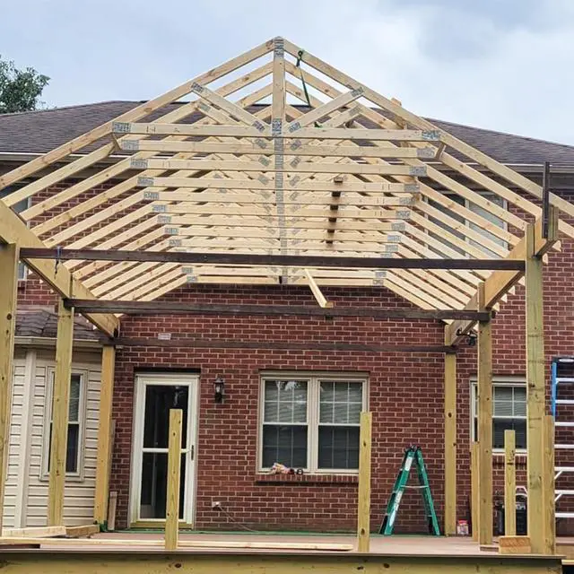 Alt view image 6 of 6 - 10 Pcs Pronged 8 x 8 Truss Mending Plates, Truss Brackets for Wood Connection, Galvanized Mending Plates with Nail-Teeth