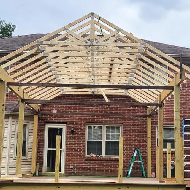Alt view image 7 of 7 - Truss Plates 2x4, 60 Pcs Pronged Mending Plate with Staggered Nail Teeth, Roof to Truss Wood Connectors, 20 Ga Thickness