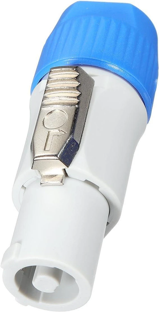 Alt view image 5 of 7 - 10 Set Neutrik PowerCON Type A NAC3FCA+NAC3MPA-1 Chassis Plug Panel Adapter