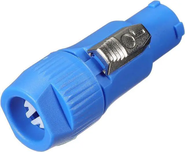 Alt view image 4 of 7 - 10 Set Neutrik PowerCON Type A NAC3FCA+NAC3MPA-1 Chassis Plug Panel Adapter