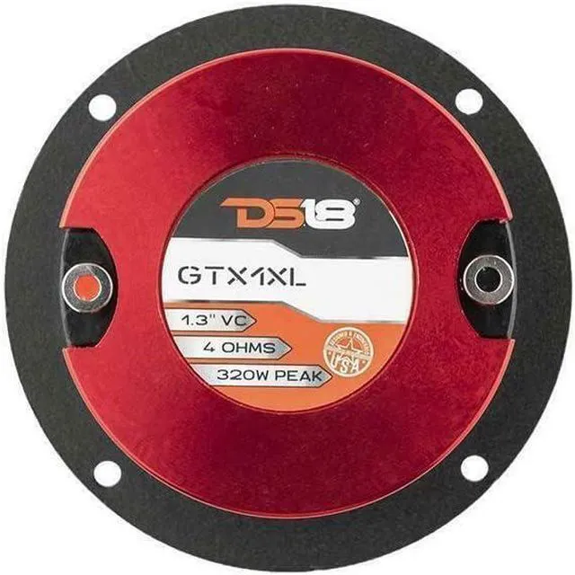 Alt view image 3 of 4 - GTX1XL - Titanium High Compression Neodymium Super Bullet Tweeter 1.3, 320W Max, 160W RMS with Built in Crossover Tweeters are The Best in The Pro Audio and Voceteo Market (1 Speaker)