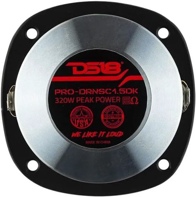 Alt view image 7 of 7 - PRO-DRNSC1.5DK 1" Throat Neodymium Driver with 1.5" Composite Polyamide Voice Coil with Horn. Extremely Loud - PRO Tweeters are The Best in The Pro Audio and Voceteo Market - 1 Speaker
