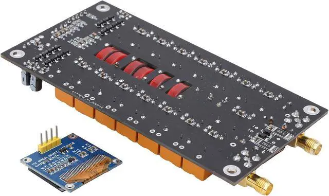 Alt view image 5 of 7 - ATU-100 Mini Automatic Antenna Tuner, 400mA Antenna Tuner Board with Screen Finished, DIY Kits Antenna Tester Components