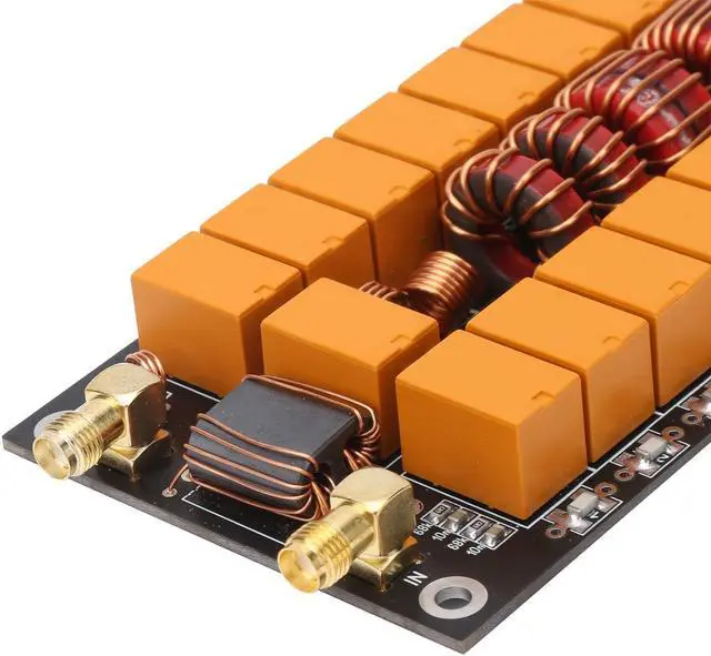 Alt view image 6 of 7 - ATU-100 Mini Automatic Antenna Tuner, 400mA Antenna Tuner Board with Screen Finished, DIY Kits Antenna Tester Components