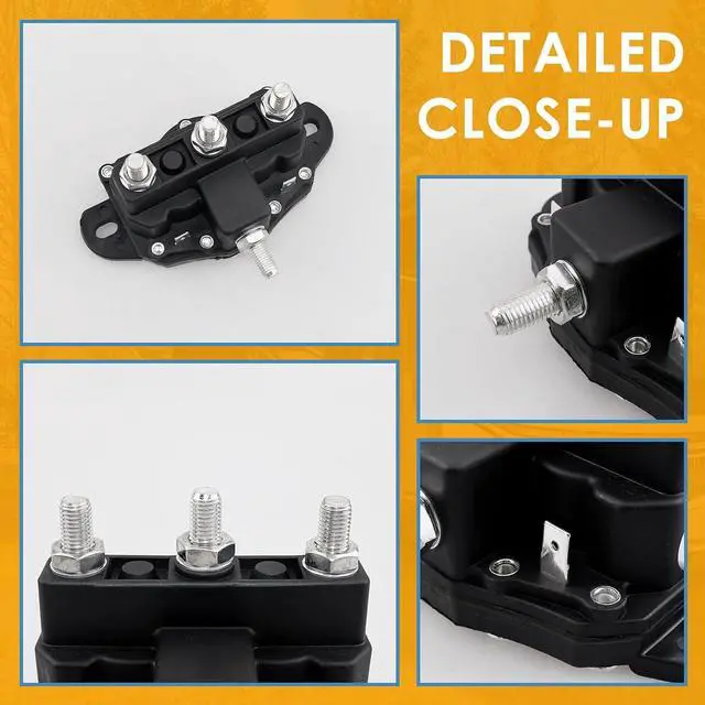 Alt view image 4 of 7 - Replacement Dual-Polarity Reversing Solenoid with Silver/Bronze Alloy Posts for Hydraulic Leveling Systems and RV Slide-Outs Replace for 118246