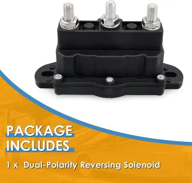 Alt view image 6 of 7 - Replacement Dual-Polarity Reversing Solenoid with Silver/Bronze Alloy Posts for Hydraulic Leveling Systems and RV Slide-Outs Replace for 118246