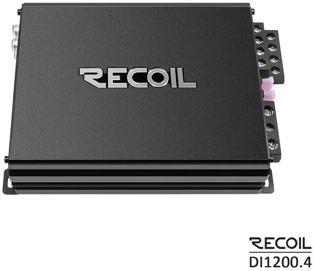 Alt view image 4 of 7 - DI1200-4 Full-Range Class-D 4-Channel Car Audio Amplifier 2400 Watt