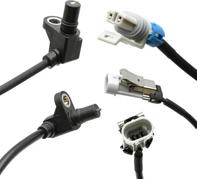 Alt view image 6 of 6 - 4pcs Front Rear ABS Wheel Speed Sensors for Chevy Equinox 2005-2006