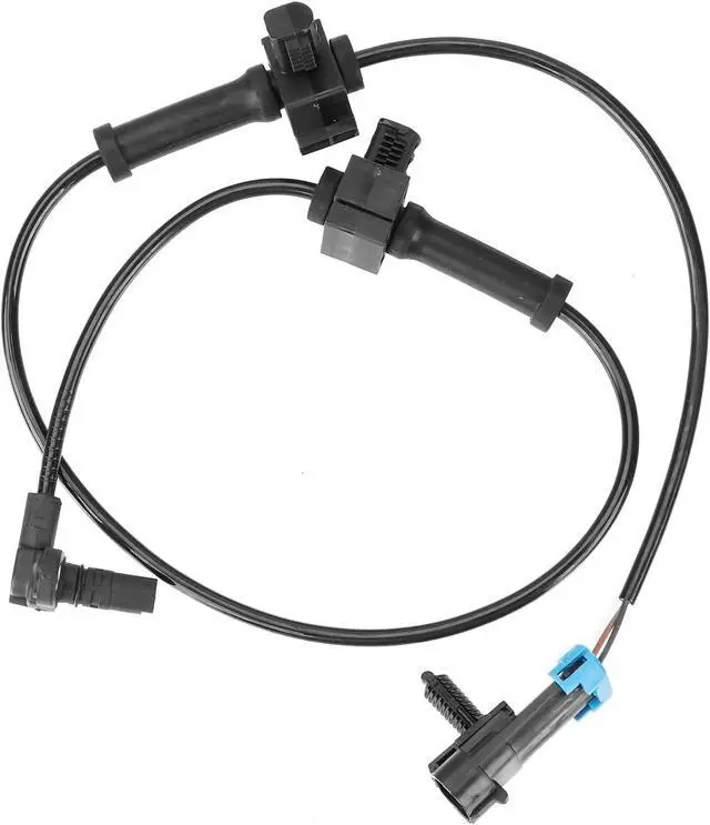Alt view image 3 of 6 - 2 Pair ABS Sensors Front Rear 20938121 15229012 Compatible with Chevrolet Silverado 1500(2007-2013),GMC Sierra 1500(2007-2013) Wheel Speed Sensor ALS1757 ALS1465