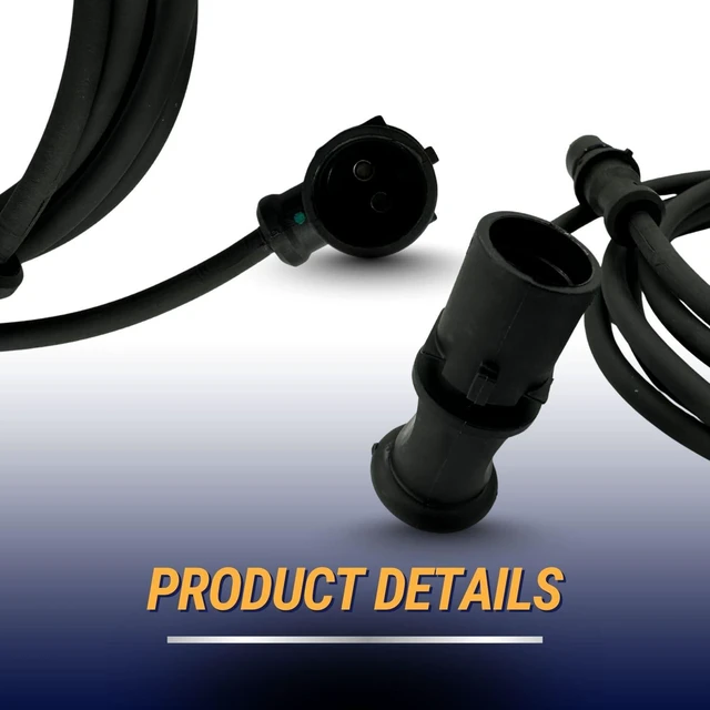 Alt view image 2 of 7 - Heavy-Duty ABS Wheel Speed Sensor Wiring Harness Extension 72
