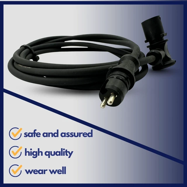 Alt view image 3 of 7 - Heavy-Duty ABS Wheel Speed Sensor Wiring Harness Extension 72